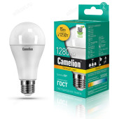 Лампа светодиодная LED E27 A60 15W 3K Camelion 830