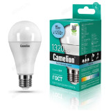 Лампа светодиодная LED E27 A60 15W 4K Camelion 845