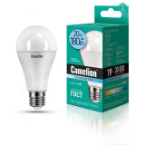Лампа светодиодная LED E27 A65 20W 4K Camelion 845
