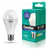 Лампа светодиодная LED E27 A60 13W 6K Camelion 865