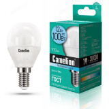 Лампа светодиодная LED E14 G45 12W 4K Camelion Шар 845