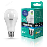 Лампа светодиодная LED E27 A65 20W 6K Camelion 865 13166