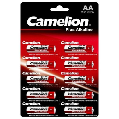 Батарейка Camelion АА/LR6 Plus BP1x10P  , 1.5 V