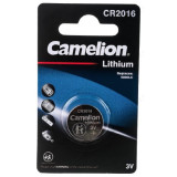 Батарейка CR2016 3V BL-1, Camelion