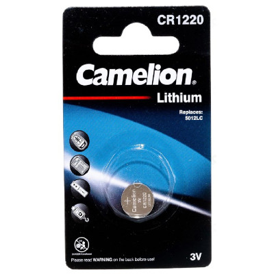 Батарейка CR1220 Camelion, 3 V