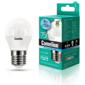 Лампа светодиодная LED E27 G45 8W 845 Camelion 845