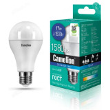 Лампа светодиодная LED E27 A65 17W 6K Camelion 865