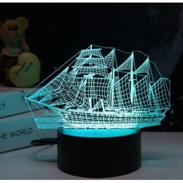 Ночник Camelion NL-404 Корабль