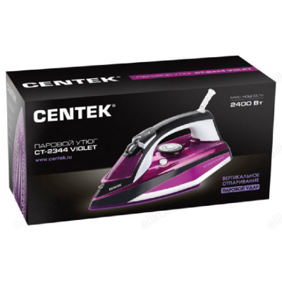 Утюг CENTEK CT-2344 2400Вт фиолет.-6