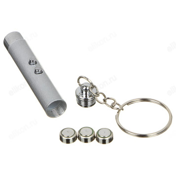 Указка лазерная+фонарик Чингисхан 227-002-2