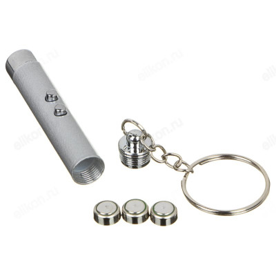 Указка лазерная+фонарик Чингисхан 227-002-2