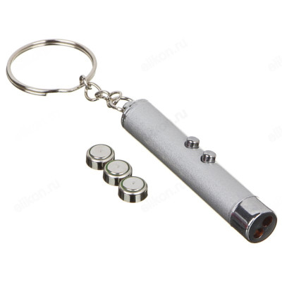 Указка лазерная+фонарик Чингисхан 227-002