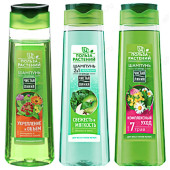 Шампунь для волос ЧИСТАЯ ЛИНИЯ 3 вида, 974-004