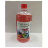 Жидкий стиральный порошок для цветного белья "Чистая территория" 1л Жидкий стиральный порошок для цветного белья "Чистая территория" 1л