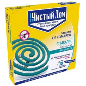 Спираль от комаров Чистый дом Спираль от комаров Чистый дом