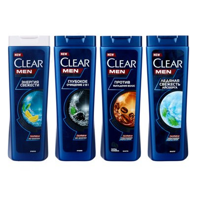 Шампунь для волос Clear для мужчин 200мл 974-108