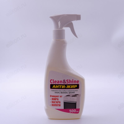 Средство Антижир для духовок Clean&Shine 500мл-1