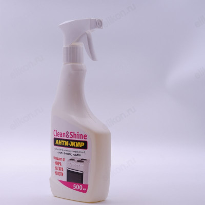 Средство Антижир для духовок Clean&Shine 500мл-2