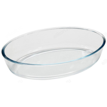 Форма для запекания стекло CRISTALLINO 005562 0,7л овал-2