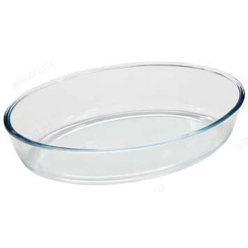 Форма для запекания стекло CRISTALLINO 005567 4л овал-2