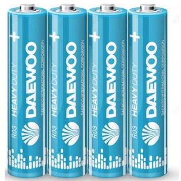 Батарейка Daewoo ААА/R03, 1.5 V