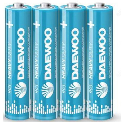 Батарейка Daewoo ААА/R03, 1.5 V