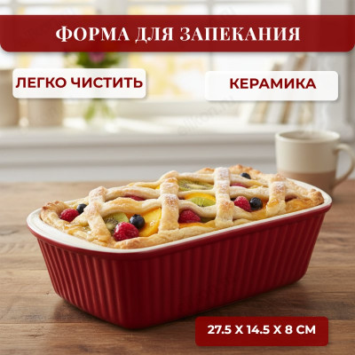 Форма для запекания DANNY HOME 1030-7 керамика