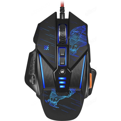 Мышь Defender провод игр sTarx GM-390L