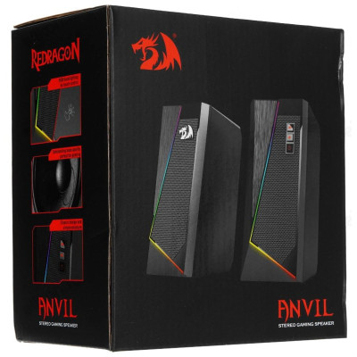 Акустика 2.0 6W Defender Redragon Anvil черн-3