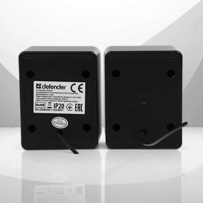 Акустика 2.0 6W Defender Onyx USB 42112-2