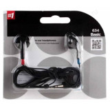 Наушники проводные вкладыши DEFENDER BASIC-634 черный