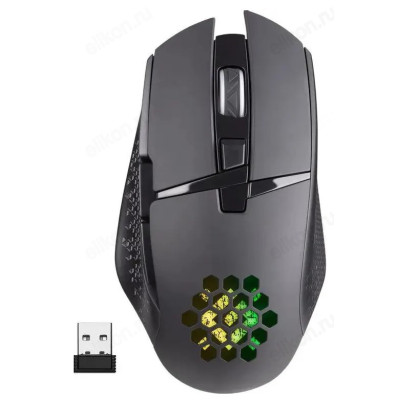 Мышь игровая Defender GM-514 Glory беспров.черный-1