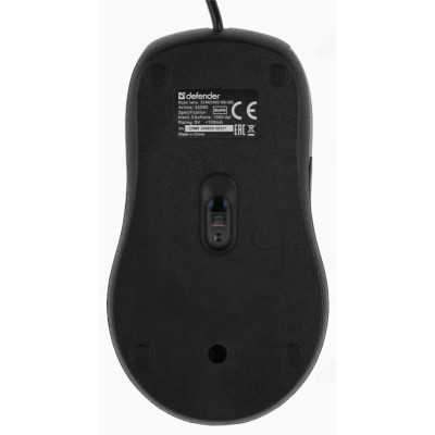 Мышь Defender провод Standard MB-580 черный-3