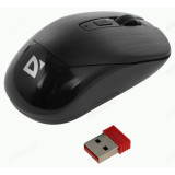Мышь беспроводная Defender Wave MМ-995 черный