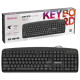 Клавиатура DEFENDER OfficeMate НВ-910 RU черн