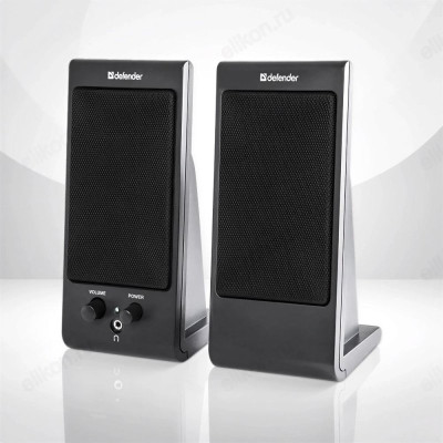 Акустика 2.0 6W Defender SPK-170 черн