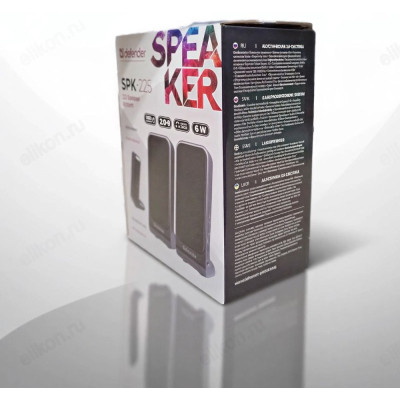 Акустика 2.0 6W Defender SPK-225 USB-3