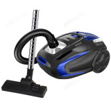 Пылесос с мешком DELTA LUX DL-0848 черный с синим 2200Вт