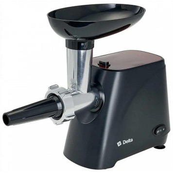 Мясорубка черный с красным DELTA DL-6106M-1