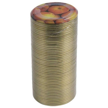 Крышка для консервирования Ассорти лакированная (50шт) ДЕМИДОВСКАЯ ПОСУДА/МЕЧТА СКО 1-82-1