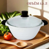 Кастрюля ДОБРЫНЯ DO-5017 5,2л Сёгун