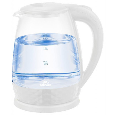 Чайник белый ДОБРЫНЯ DO-1252W