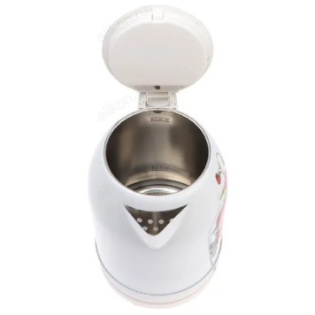 Чайник металлический ДОБРЫНЯ DO-1257 2л маки на белом-3