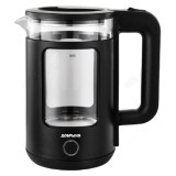 Чайник стеклянный ДОБРЫНЯ DO-1259B (1,5л)