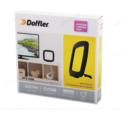 Антенна комнатная DOFFLER ATV-058 пассивная-3