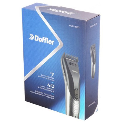 Машинка для стрижки Doffler HCP-2120, насадка для филировки-11