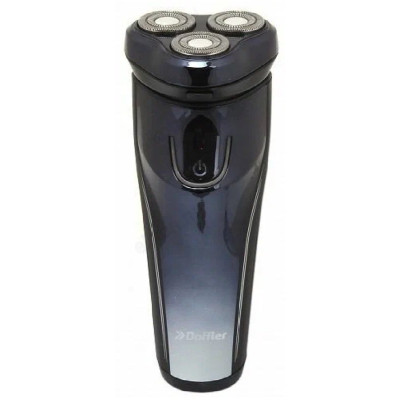 Бритва роторная Doffler RS-1567, синяя, аккумуляторная