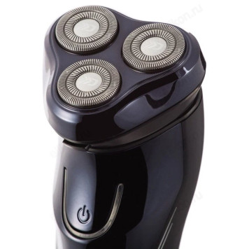 Бритва роторная Doffler RS-1567, синяя, аккумуляторная-5