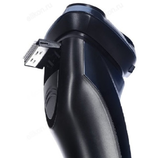 Бритва роторная Doffler RSD220, синяя, аккумуляторная-2