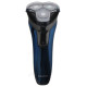 Бритва роторная Doffler RSD260, синяя, аккумуляторная, сеть